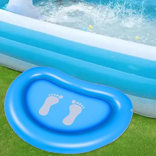 Aufblasbares Fußbecken, 93x73cm Pool Fussbad, Aufblasbarer Pool Fussbadewanne, Klappbare PoolFußwanne, Fussbad FürPool Einstiegsleiter Schwimmbad Saubere Füße Heims Spa Behandlung von Qidures