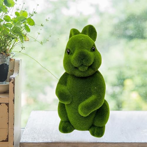Osterhase Deko Figur, Pelziges Beflocktes Gras Kaninchen, Hasen Figuren Moos Hasen, Grün Deko Osterhase, Moos Deko- In Grün Osterdekoration, Styropor Kunstgras Kaninchen, Ostermooshasenfigur Osterhase Deko Figur, Pelziges Beflocktes Gras Kaninchen, Hasen Figuren Moos Hasen, Grün Deko Osterhase, Moos Deko- In Grün Osterdekoration, Styropor Kunstgras Kaninchen, Ostermooshasenfigur von Qidures
