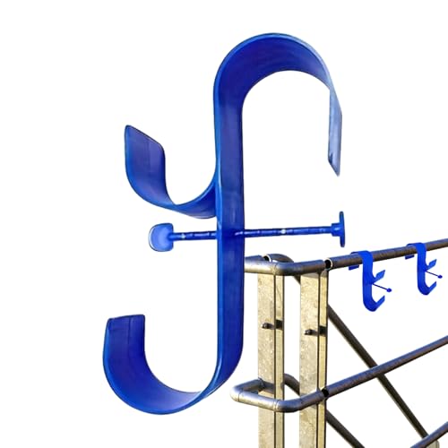 Poolstangenhaken, 2/3 Lagige Pool Stangen Aufhänger, Kunststoff Pool Hanger Haken, Robuste Zaunhaken, Verstellbare Verstellbarer Für Pool Teleskopstange Staubsauger Schlauchblatt Gartenwerkzeuge von Qidures