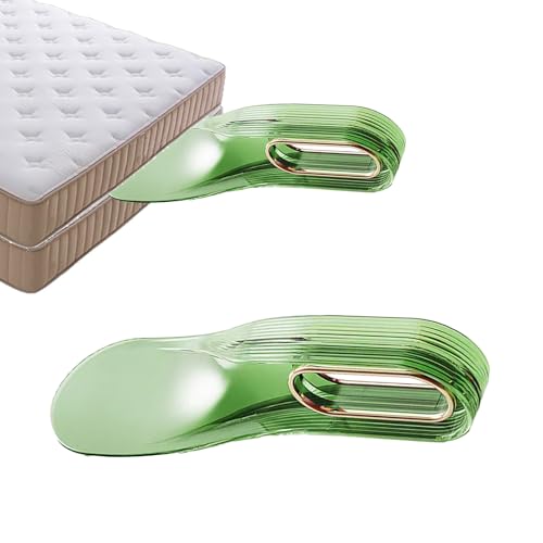 Qidures 2pcs Matratzenheber Werkzeug, Matratzenkeil Aufzug, Matratzen Spannwerkzeug, Ergonomische Bettkeile, Keilmatratzenheber, Matratzen Hebewerkzeug Zum Wechseln Der Laken von Qidures