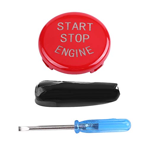 Qiilu Motor-Startknopf Abdeckung Konsole Auto-Motor-Stopp-Taste Start-Stoppschalter Abdeckung mit Installationswerkzeug für 3 series E90 E91 E92 E93 5 series E60 X1 E84 X3 E83 X5 E70 X6 E71 X6 E72 ROT Qiilu Motor-Startknopf Abdeckung Konsole Auto-Motor-Stopp-Taste Start-Stoppschalter Abdeckung mit Installationswerkzeug für 3 series E90 E91 E92 E93 5 series E60 X1 E84 X3 E83 X5 E70 X6 E71 X6 E72 ROT von Qiilu