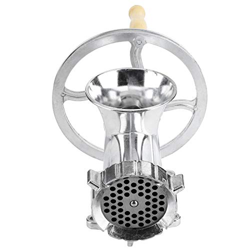 32 Grinder Handfleischwolf 28×26×17 Getrennter Fleischwolf Handbetriebene Multifunktionale Fleischwolfmaschine aus Aluminiumlegierung 32 Grinder Handfleischwolf 28×26×17 Getrennter Fleischwolf Handbetriebene Multifunktionale Fleischwolfmaschine aus Aluminiumlegierung von Qiilu