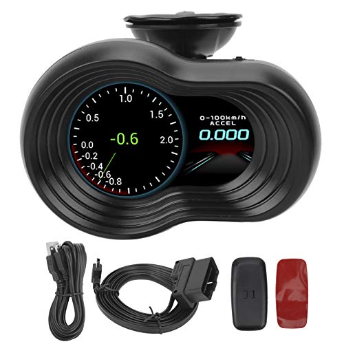Head-Up-Display, Qiilu Universal Head Up LCD-Display OBD2 + GPS Auto HUD Multifunktionsprojektor Head-Up-Display, Qiilu Universal Head Up LCD-Display OBD2 + GPS Auto HUD Multifunktionsprojektor von Qiilu