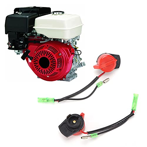 Motor Ein Aus Schalter, 2 Stück Motor Ein Aus Stopp Schalter 36100-ZE1-015 Ersatz für GX160 GX200 GX240 ED1000 EZ1400 von Qiilu