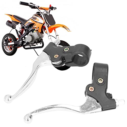 Qiilu 2 Stück 22 Mm Bremsgriffhebel aus Aluminiumlegierung für 47 49 Mini Pocket Dirt Bike ATV, Einfache Installation von Qiilu