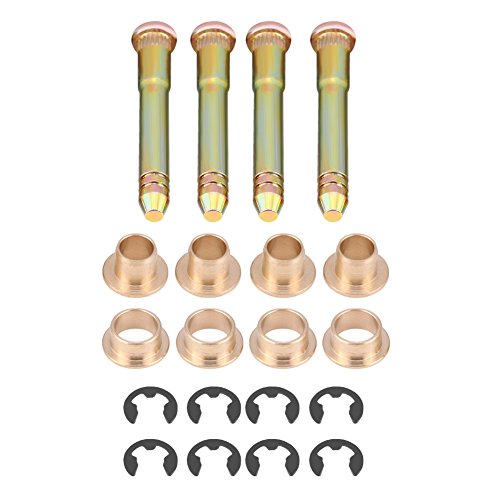 Türscharnierstift, Qiilu 4 Stücke Auto Tür Scharnier Pin für CR-V CRX CX DX EX SI EG6 B16 D16 EK von Qiilu