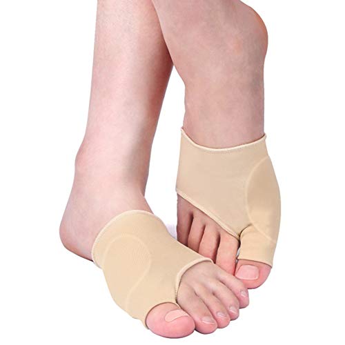 Qiilu Hallux Valgus Korrektur, Hallux Valgus Korrektor, Daumen Bunion Korrektor Bunion Ärmelschutz Metatarsal Zehenpolster Vorderfuß Kissen Socken Bunion Stiefeletten von Qiilu