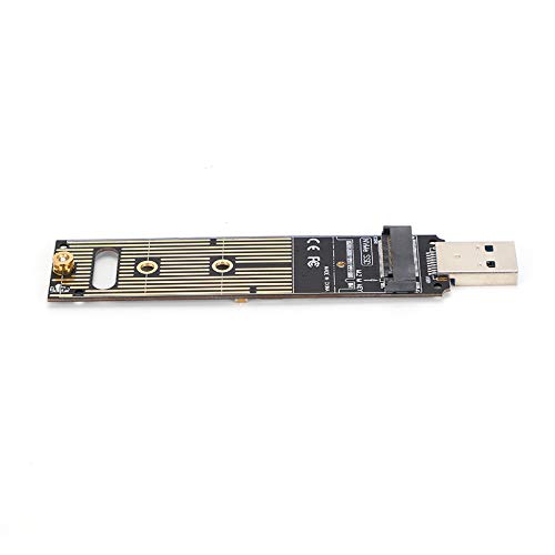 Qiilu M.2 Nvme Ssd auf USB-Adapterplatine Festplattenkonverterplatine Ssd-Adapterkarte Ssd M.2 Nvme auf USB-Adapter M2 Nvme auf u Hochgeschwindigkeitsübertragung Automatischer Aufenthalt von Qiilu