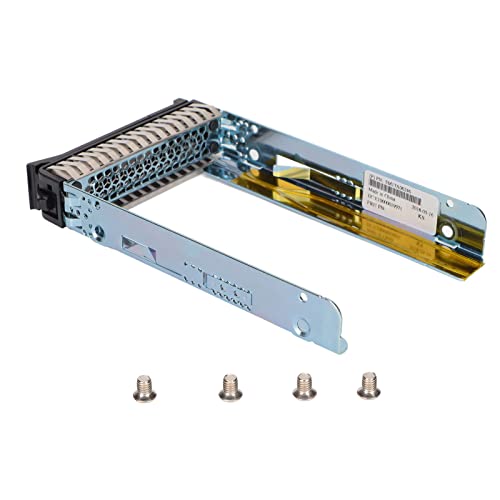 Qiilu Universeller 2,5-Zoll-SFF-SAS/-Festplatteneinschub SM17A06246 Server-Festplatteneinschub mit 4 Schrauben Festplatteneinschub für SR650 SR550 SR570 SR590 HR630X HR650S von Qiilu