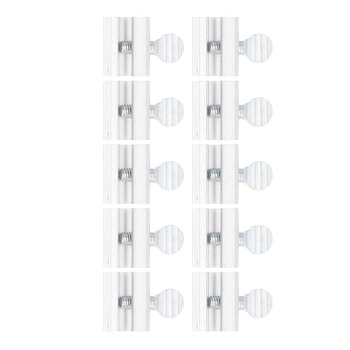 Schiebefensterschloss Verstellbares Sicherheitsschloss 10er Set Edelstahlfenster für horizontale und vertikale Glasschiebetüren u Schiebefensterschloss Verstellbares Sicherheitsschloss 10er Set Edelstahlfenster für horizontale und vertikale Glasschiebetüren u von Qiilu