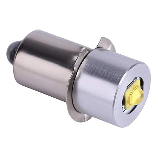 led birne für maglite 3d 3W 6-24V P 13,5 S Hohe Helle LED-Notfall-Arbeits Lampe Taschenlampe Taschenlampe Ersatz Glühbirne LED 6V Fackel Ersatz Glühbirne für Taschenlampe von Qiilu