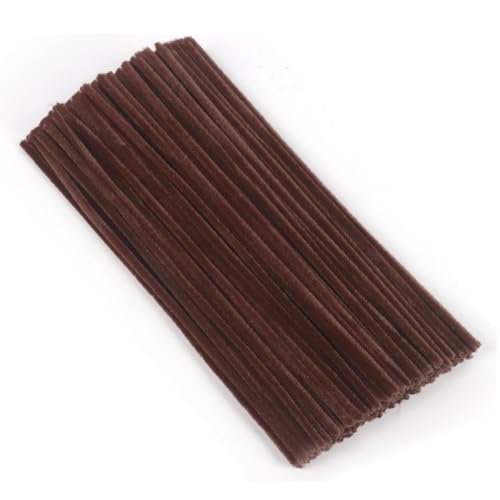 200 Stück Pfeifenreiniger Set, Braune Pfeifenreiniger Chenilledraht 6mm*30cm, Pfeifenputzerdraht für Handwerk DIY Craft Projekt Chenilledraht Biegeplüsch zum Basteln und Dekorieren Pipe cleaners brown 200 Stück Pfeifenreiniger Set, Braune Pfeifenreiniger Chenilledraht 6mm*30cm, Pfeifenputzerdraht für Handwerk DIY Craft Projekt Chenilledraht Biegeplüsch zum Basteln und Dekorieren Pipe cleaners brown von Qikaara