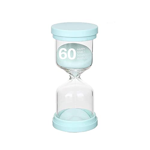 Sanduhr 60 Minuten Grün Sanduhren für Kinder, Glas Timer, Kinderuhr, dekorative Sanduhr, Timer können in Küchen, Klassenzimmern, Zuhause, Büros Zeitmanagement Eine Stunde Lange Zeit von Qikaara