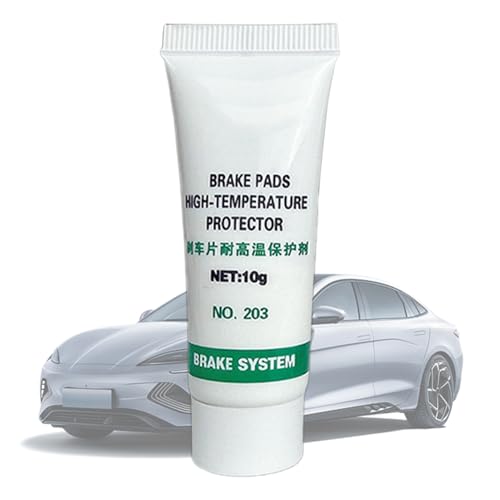 Bremsbelag Schmiermittel,10g Bremskolbenschmiere | Antireibungs-Pastegel für Anhängerlager Kfz-Motoren von Qikam