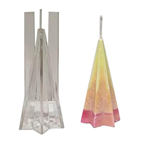 Kerzenform Zum Gießen Kerzen Gießformen, Pyramide Form Plastikkerzen Formen Für Die Herstellung Der Kerzen, Seifenkerzenherstellung Zubehör Kerzenform Zum Gießen Kerzen Gießformen, Pyramide Form Plastikkerzen Formen Für Die Herstellung Der Kerzen, Seifenkerzenherstellung Zubehör von Qikam
