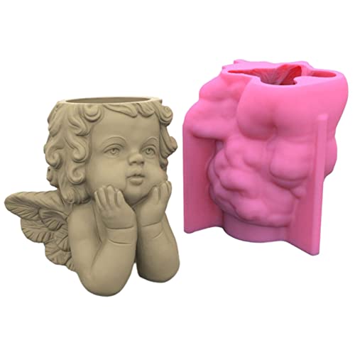 Qikam Blumentopf Beton Gießform Süße Engel Blumentopf Epoxidharz Form Kreative Pflanztopf Silikonform Stifthalter Vase Blumentöpfe Form Engel Statue Kunsthandwerk Form Qikam Blumentopf Beton Gießform Süße Engel Blumentopf Epoxidharz Form Kreative Pflanztopf Silikonform Stifthalter Vase Blumentöpfe Form Engel Statue Kunsthandwerk Form von Qikam
