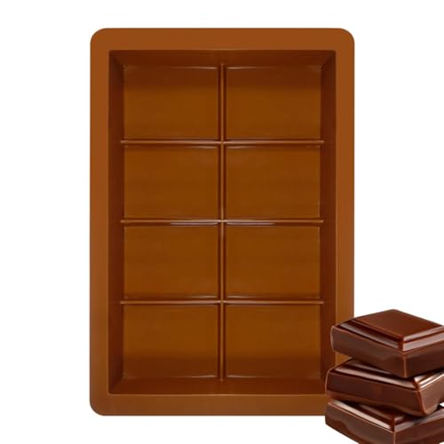 Schokoladenform Silikon Tief Schokoladentafel Form Selber Machen Silikonform Schokoladentafel Extra Tief Silikon Schokolade Form für Schokolade Praline Süßigkeiten Schokoladenform Silikon Tief Schokoladentafel Form Selber Machen Silikonform Schokoladentafel Extra Tief Silikon Schokolade Form für Schokolade Praline Süßigkeiten von Qikam