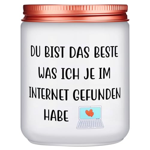 Valentinstag Jahrestag Geschenk für Sie - Duftkerze Liebes Geschenke für Freundin Freund Frauen Weihnachten Hochzeitstag Geburtstag Valentinstagsgeschenk für Sie Frauen,Freundin (für sie) von Qikenamo