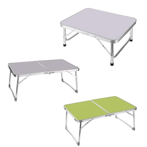 Qimu Campingtisch, klein, zusammenklappbar, Laptop-Betttisch mit Griff, leicht, einfach zu tragen, faltbar, platzsparend, für den Innen- und Außenbereich Qimu Campingtisch, klein, zusammenklappbar, Laptop-Betttisch mit Griff, leicht, einfach zu tragen, faltbar, platzsparend, für den Innen- und Außenbereich von Qimu