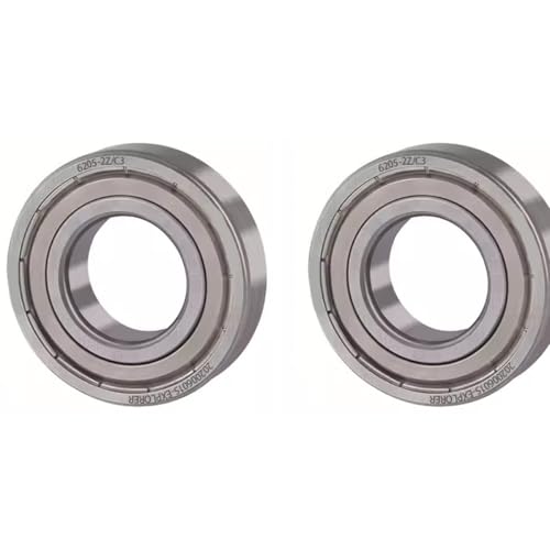 QinOz 2PCS 6205 ZZ Lager Rillenkugellager Axiale Doppel-Schrägkugellager 25x52x15 mm QinOz 2PCS 6205 ZZ Lager Rillenkugellager Axiale Doppel-Schrägkugellager 25x52x15 mm von QinOz