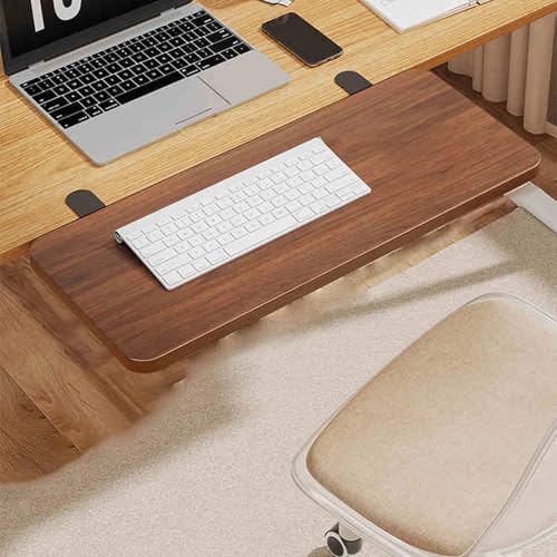 Faltbarer Schreibtisch Extender, Faltbare Ergonomie -Schreibtisch Extender, Erweiterung Side Table Desk Extender -Tablett, Speicherplatz, geeignet für Computerräume für von Qinhaixi