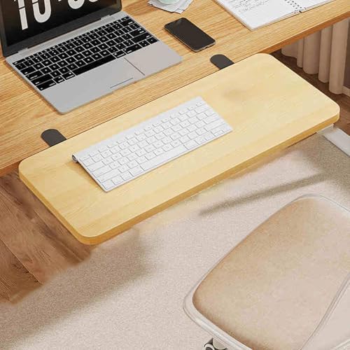 Faltbarer Schreibtisch Extender, Faltbare Ergonomie -Schreibtisch Extender, Erweiterung Side Table Desk Extender -Tablett, Speicherplatz, geeignet für Computerräume für von Qinhaixi