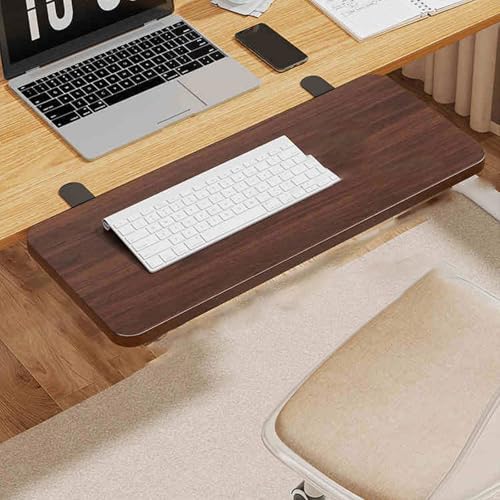 Faltbarer Schreibtisch Extender, Faltbare Ergonomie -Schreibtisch Extender, Erweiterung Side Table Desk Extender -Tablett, Speicherplatz, geeignet für Computerräume für von Qinhaixi