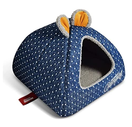 Katzenbett Kätzchen Bett tragbares Haustier Bett Katzenhaus warmes weiches Haustier Nest Zelt entfernbare waschbare Katzen Nest Wurf Welpen Zwinger Katze Hundebett Haustier Kissen Höhle (blau, 35 * Katzenbett Kätzchen Bett tragbares Haustier Bett Katzenhaus warmes weiches Haustier Nest Zelt entfernbare waschbare Katzen Nest Wurf Welpen Zwinger Katze Hundebett Haustier Kissen Höhle (blau, 35 * von Qinhaixi