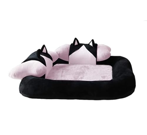 Katzenbettkätzchen Bett Haustier Bett Orthopädische Erinnerung Schaum Hunde Bett Medium Haustier Nest Hundesofa mit abnehmbarer waschbarer Abdeckung und wasserdichte Liner Pet Cushion Cave (Pink, 45 Katzenbettkätzchen Bett Haustier Bett Orthopädische Erinnerung Schaum Hunde Bett Medium Haustier Nest Hundesofa mit abnehmbarer waschbarer Abdeckung und wasserdichte Liner Pet Cushion Cave (Pink, 45 von Qinhaixi