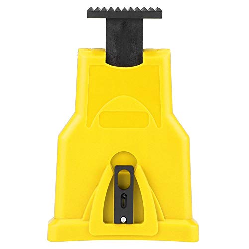 Kettenschärfer, Elektrischer Kettensägen-Zahnschärfer Kettenschärfwerkzeug Schnelle Schleifwerkzeuge(Gelb) von Qinlorgo