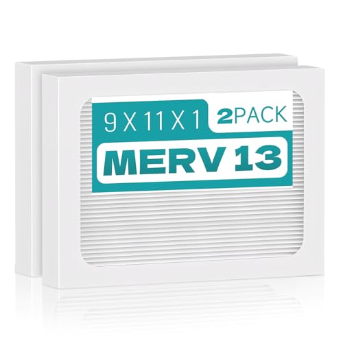 9 x 11 x 1 MERV 13 Ersatz-Luftentfeuchterfilter kompatibel mit Santa Fe Compact70, Ultra70, Element, Compact2, UA 65H Luftentfeuchter-Modellen 9 x 11 x 1 MERV 13 Ersatz-Luftentfeuchterfilter kompatibel mit Santa Fe Compact70, Ultra70, Element, Compact2, UA 65H Luftentfeuchter-Modellen von Qinlov