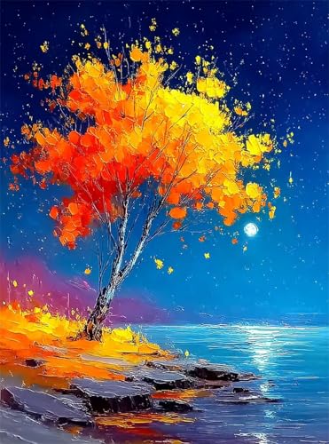 Diamond Painting Erwachsene, Diamant Painting Bilder Aquarell 5D Diamond-Painting Baum DlY Vollbohrer Diamant Kunst Malerei Stickerei Bastelset Erwachsene Set, für Wohnzimmer Wanddeko 20x30 cm Q4-869 Diamond Painting Erwachsene, Diamant Painting Bilder Aquarell 5D Diamond-Painting Baum DlY Vollbohrer Diamant Kunst Malerei Stickerei Bastelset Erwachsene Set, für Wohnzimmer Wanddeko 20x30 cm Q4-869 von Qinqhuag