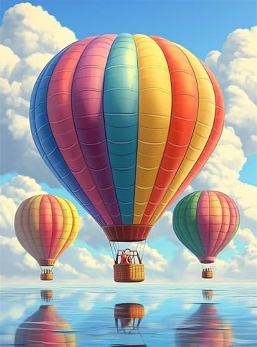 Diamond Painting Erwachsene, Diamant Painting Bilder Himmel 5D Diamond-Painting Ballon DlY Vollbohrer Diamant Kunst Malerei Stickerei Bastelset Erwachsene Set, für Wohnzimmer Wanddeko 30x40 cm Q4-917 Diamond Painting Erwachsene, Diamant Painting Bilder Himmel 5D Diamond-Painting Ballon DlY Vollbohrer Diamant Kunst Malerei Stickerei Bastelset Erwachsene Set, für Wohnzimmer Wanddeko 30x40 cm Q4-917 von Qinqhuag