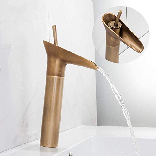 Küchenhacktack Küche Tap Wasserhahn Becken Wasserhähnen Antiquen Messing Wasserfall Wasserhahn Waschbecken Wasserhahnmixer Badezimmer Wasserhähne Decksmontage Wasserhahn Küchenhacktack Küche Tap Wasserhahn Becken Wasserhähnen Antiquen Messing Wasserfall Wasserhahn Waschbecken Wasserhahnmixer Badezimmer Wasserhähne Decksmontage Wasserhahn von Qinshunxi