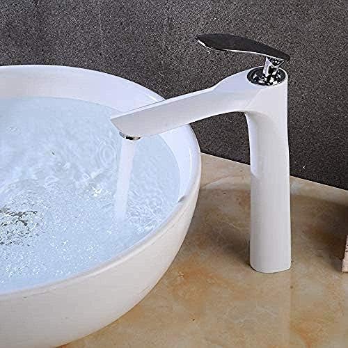 Küchenhahn Wasserhahnbecken Wasserhähne Wasserbeckenmischer Heiß und kaltes Wasserhahn Messing Toilette weißer Waschbecken Wassermischer Hahn Küchenhahn Wasserhahnbecken Wasserhähne Wasserbeckenmischer Heiß und kaltes Wasserhahn Messing Toilette weißer Waschbecken Wassermischer Hahn von Qinshunxi
