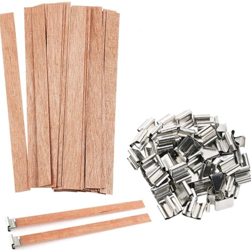 100 Stück Holz Kerze Docht mit 100 Eisenständern,13 x 130mm Kerzen Dochte,Holzdochte für Kerzen,Holzdocht Kerze,Kerzendocht aus Holz,Holzdocht Dochte für DIY Handwerk und Kerzenherstellung 100 Stück Holz Kerze Docht mit 100 Eisenständern,13 x 130mm Kerzen Dochte,Holzdochte für Kerzen,Holzdocht Kerze,Kerzendocht aus Holz,Holzdocht Dochte für DIY Handwerk und Kerzenherstellung von QinyOulhause