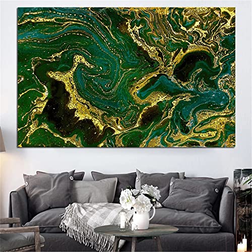Qinzhao Diamond Painting,Abstraktes Gold und Grün DIY 5D Diamant Malerei Set Vollbohrer Nach Zahlen Gemälde Kreuzstich Stickerei Crystal Strass Kunst Handwerk für Home Wall Décor Square Drill,30x50cm Qinzhao Diamond Painting,Abstraktes Gold und Grün DIY 5D Diamant Malerei Set Vollbohrer Nach Zahlen Gemälde Kreuzstich Stickerei Crystal Strass Kunst Handwerk für Home Wall Décor Square Drill,30x50cm von Qinzhao