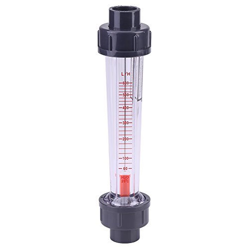 60-600L/H Kunststoffrohr Flüssigwasser Rotationsmesser LZS-15 Durchflussmesser Winkelmesser Lzs-15 Messbereich 60-600L/H. von Qiter