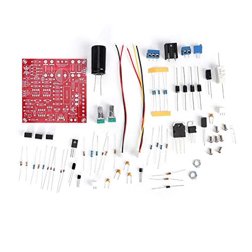 Einstellbares DC-Netzteil DIY-Kit, DC-geregeltes Netzteil DIY-Kit Modulteile Stabilisiert Kontinuierlich Einstellbar 0-30V 2mA-3A von Qiter