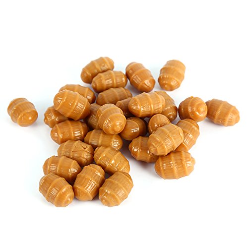 Qiter Fischköder, Karpfenangeln Weiche schwimmende künstliche Tiger-Nuss-Köder Pop-up-Terminal-Tackle-Pellets(30pcs) von Qiter