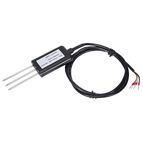 Feuchtesensor, 0-10V 2-in-1 Bodentemperatur Feuchtesensor Bodenfeuchtesensor-Sender von Qiterr