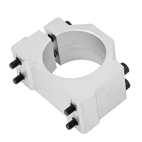 Graviermaschine Durchmesser Befestigung 52/65mm Aluminiumguss Spindelmotor Halterung Clamp für CNC-Graviermaschine Werkzeugzubehör (52mm) von CHICIRIS