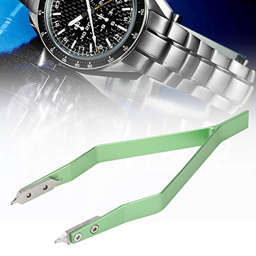 Qiterr V-förmige Pinzette, Uhrfeder-Stabpinzette-Metalluhr, die Zusatz-Werkzeug repariert von Qiterr