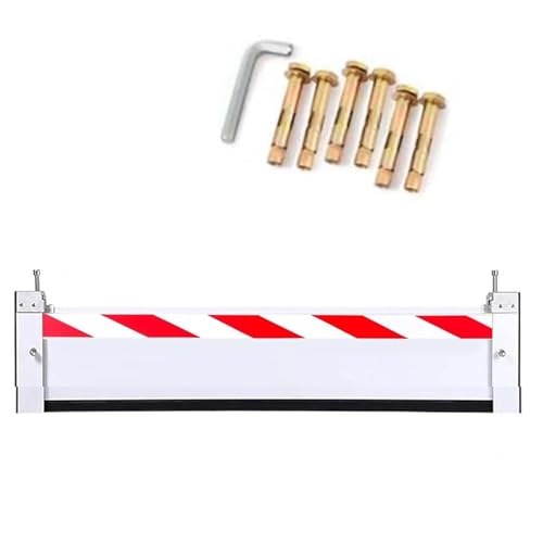 Aluminium-Flutbarrieren für Garage, abnehmbare, wiederverwendbare Wasserrückhalteplatte, temporäre Trennwand, Tor, Hochwasserschutz, Wasserabweiser(130 * 20cm) von QiuShuiDr