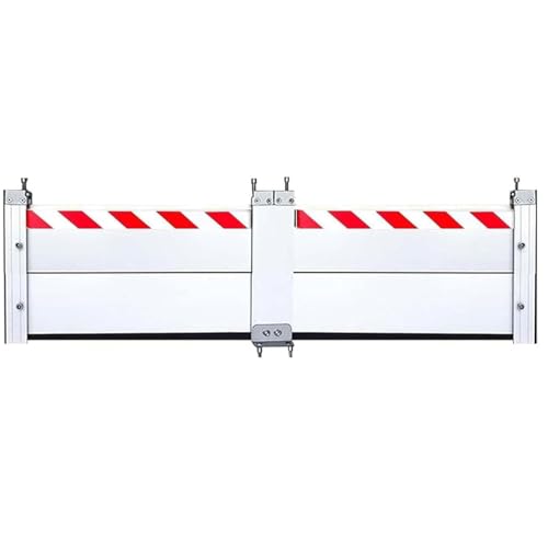 Aluminium-Hochwasserschutzplatte Wiederverwendbare Hochwasserbarrieren Wasserrückhalteplatte Industrielle Für Garage, Keller, Haustür, Einfahrt, Hochwasserklappe(120 * 40cm) von QiuShuiDr