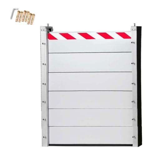 Hochwasserbarriere Aus Aluminiumlegierung Hoch Schlagregenbeständig Wiederverwendbare Wasserrückhalteplatte Für Garagentore(Interior,90 * 120cm) von QiuShuiDr