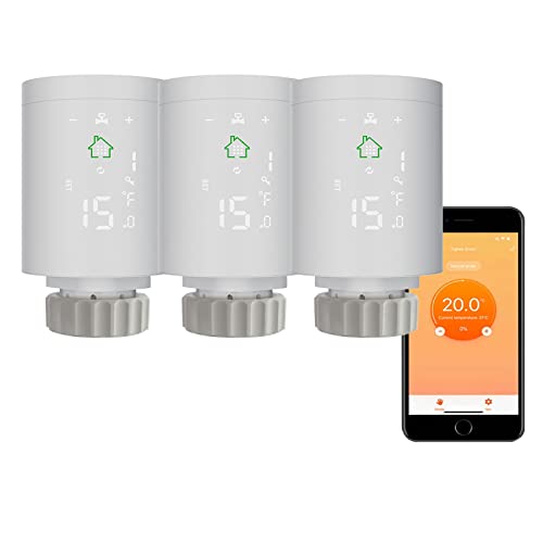 Qiumi WiFi Zigbee3.0 TRV Thermostat Ventil Thermostat Heizkörper Controller Heizung Google-Home Alexa Voice & APP Fernbedienung Qiumi WiFi Zigbee3.0 TRV Thermostat Ventil Thermostat Heizkörper Controller Heizung Google-Home Alexa Voice & APP Fernbedienung von Qiumi