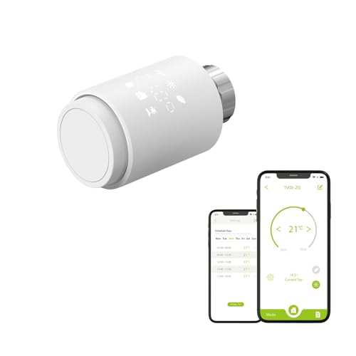 Qiumi Zigbee Thermostat Heizkörper Ventil, eTRV, Größe kompatibel mit den meisten Ventilen, Alexa, Googlehome Voice Control Qiumi Zigbee Thermostat Heizkörper Ventil, eTRV, Größe kompatibel mit den meisten Ventilen, Alexa, Googlehome Voice Control von Qiumi