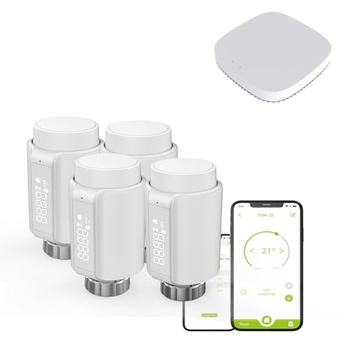 Qiumi heizungsthermostat smart Zigbee Digital Thermostat Heater, App Control, Alexa, Google Assistant, Energy Saving,Easy Installation Qiumi heizungsthermostat smart Zigbee Digital Thermostat Heater, App Control, Alexa, Google Assistant, Energy Saving,Easy Installation von Qiumi