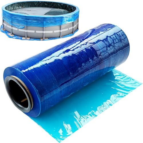 Winter-Poolabdeckungsdichtung für oberirdische Pools, dehnbare Poolabdeckung, Stretchfolie, Dichtheit, Poolabdeckung, Dichtung, um den Pool sauber zu halten von Qiuttnqn